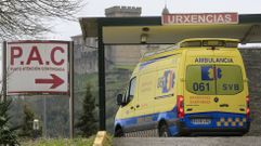 La chica intoxicada fue trasladada al hospital de Monforte