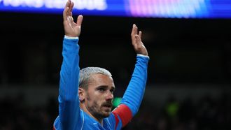 Antoine Griezmann, durante el partido del Atl&eacute;tico de Madrid frente al Tottenham.