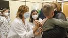Imagen de archivo de una campaa de vacunacin infantil en el Hospital Arquitecto Marcide de Ferrol