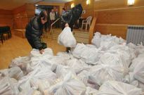 El reparto de los paquetes solidarios empez� el lunes y se prolongar� hasta ma�ana. 