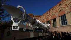 Imagen del Miura 1, primer cohete espa�ol dise�ado y construido por la empresa ilicitana PLD Space