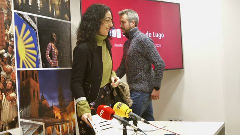 Ana Gonz�lez Abelleira y Rub�n Arroxo