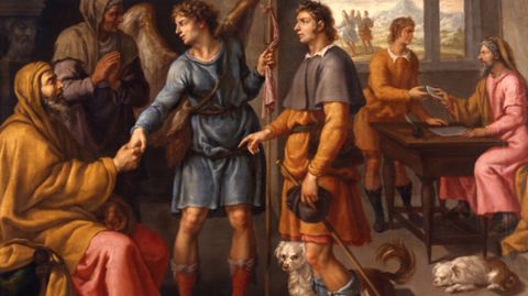 Detalle de los Preparativos para la partida de Tobas