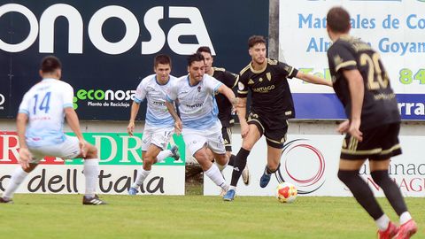 Partido de Tercera Federación entre el Boiro y el Compostela en el Campo municipal de Barraña
