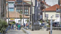 El paseo mar�timo de Os Areos de A Pobra