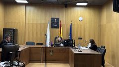 El acusado compareci� al juicio en Ourense por videoconferencia