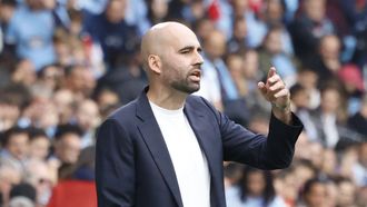 El entrenador del Celta, Claudio Gir&aacute;ldez, durante el partido ante el Betis en Bala&iacute;dos.