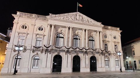 Imagen de la sede de la Asamblea de la Rep�blica, donde tuvo lugar el levantamiento militar del 25 de noviembre de 1975.