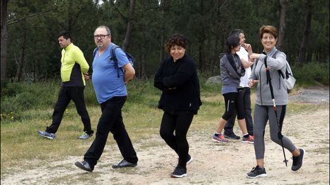 Andaina solidaria Congalsa POR EL MONTE DE A CUROTA