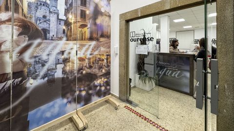 Oficina municipal de turismo, en la praza de San Martiño