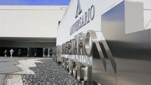 Foto de archivo de la entrada del Hospital Universitario Lucus Augusti.