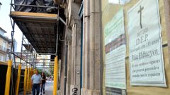 Edificios en rehabilitaci�n o reforma en la calle Elduayen