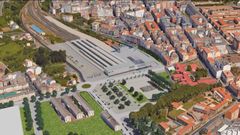 Proyecto de la nueva estaci�n de Ferrol para la integraci�n de trenes y buses