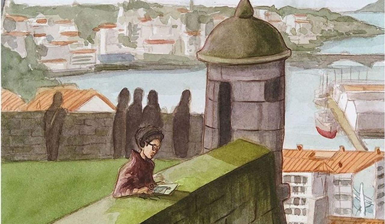 Urban Sketchers inaugura «Debuxando Vigo para Oroza»