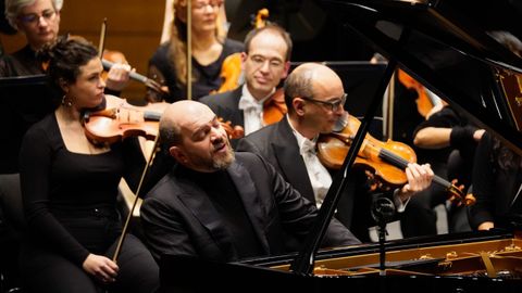 El pianista Kirill Gerstein estren� en Espa�a del  Concierto para piano  de Thomas Ad�s en A Coru�a, en un concierto con la OSG dirigida por Dima Slobodeniouk.