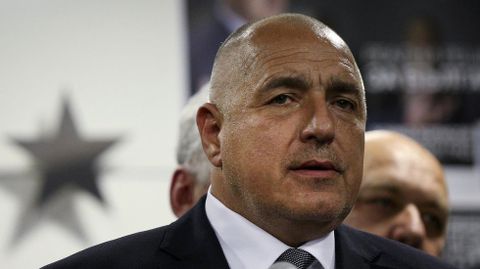 El primer ministro búlgaro Boiko Borisov