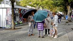 Lugo Monumental denuncia la venta de productos presuntamente falsificados en el ferial del San Froil�n.