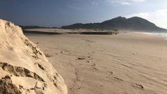 As� est� la laguna de Louro tras el �ing�eiro�