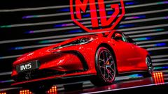 El el�ctrico de MG IM5, presentado en la Feria Internacional del Motor de Bangkok este a�o. 
