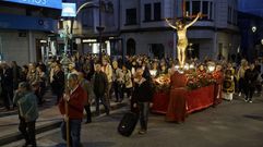 O Barco celebra la procesi�n de los ferroviarios.