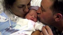 Beb� nacido en el Hospital �lvaro Cunqueiro