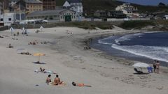 Playa urbana de Burela
