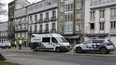 Agentes de la Polic�a Local, en Santiago