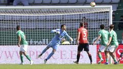 Lucas en una acci�n del partido.