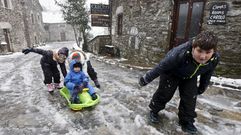 La primera nevada importante se produjo ya a finales de diciembre