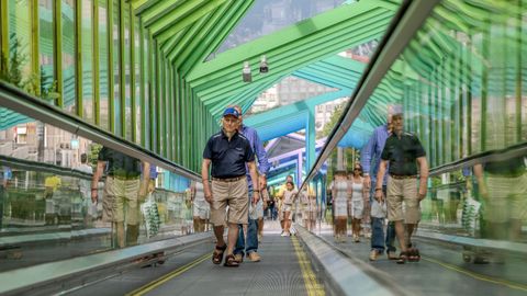Las rampas de Gran V&iacute;a registraron cerca de 2,5 millones de usos el a&ntilde;o pasado.