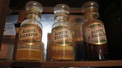 Aceites medicinales en una botica, un tipo dispensarios que abrieron en Monforte en el siglo XVII