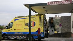 Una ambulancia traslad� al herido al servicio de urgencias