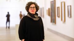 Directora del Bellas Artes de Asturias, Mar�a L�pez-Fanjul