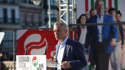 Iñigo Urkullu, del PNV, el candidato ganador de los comicios vascos, según las encuestas