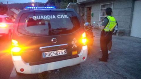 Foto de archivo de la Guardia Civil de un operativo