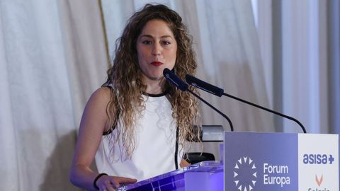 La coordinadora de Movimiento Sumar, Lara Hern�ndez.