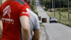 Rallye de Ferrol celebrado este sbado en la zona.