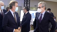 Alberto N��ez Feijoo y Pablo Isla