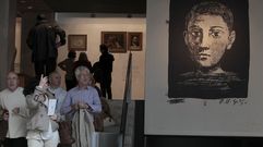 EXPOSICION  EL PRIMER PICASSO  EN EL MUSEO DE BELLAS ARTES EN EL 2015 