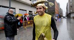 En la �ltima edici�n, muchos corrieron disfrazados y no perdieron el buen humor pese a la lluvia.