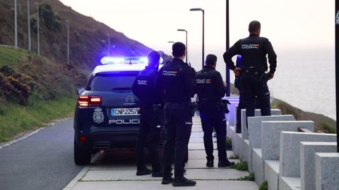 Imagen de archivo de agentes de la Polica Nacional