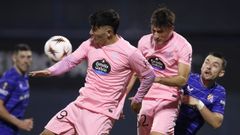 Yoel Lago debut en Europa League saltando al terreno de juego a los 76 minutos el Dinamo-Celta.