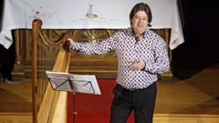 El prestigioso arpista brit�nico Andrew Lawrence-King ofrecer� un concierto en la iglesia rom�nica de Santo Estevo de Ribas de Mi�o