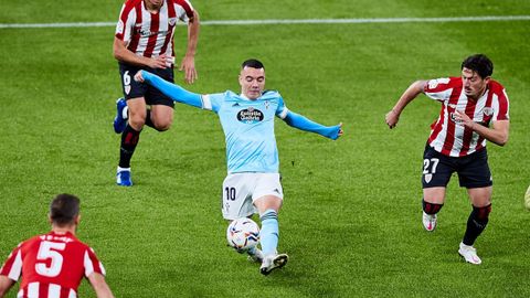 Athletic-Celta (0-2) el 4 de diciembre del 2020.