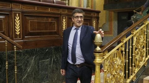 El expresidente del Congreso Patxi L�pez (PSOE). 