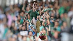 Sabin Merino, jugador del Racing Club Ferrol