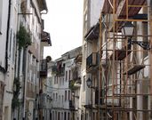 Una actuaci�n realizada en el casco hist�rico viveirense. 