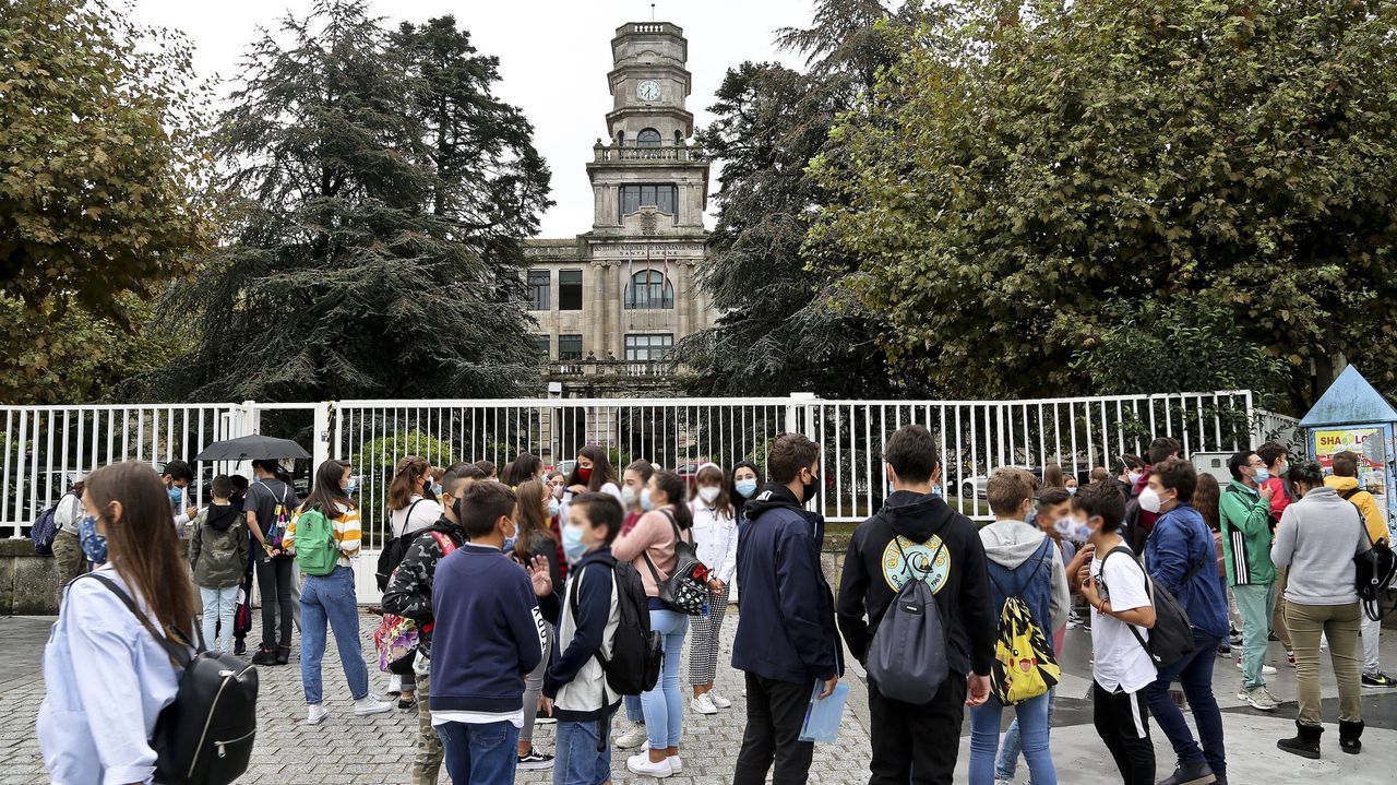 Así empiezan el curso académico en Galicia los alumnos de ESO ...