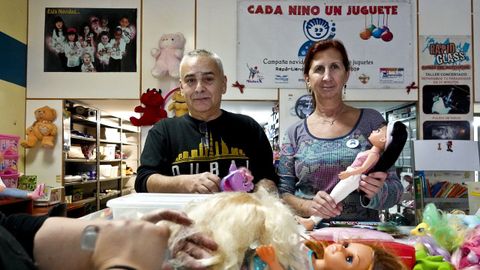 Imagen de archivo de la campaa Cada nio un juguete en Vigo