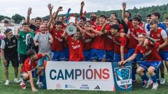 El Berganti�os, tras el triunfo ante el Boiro